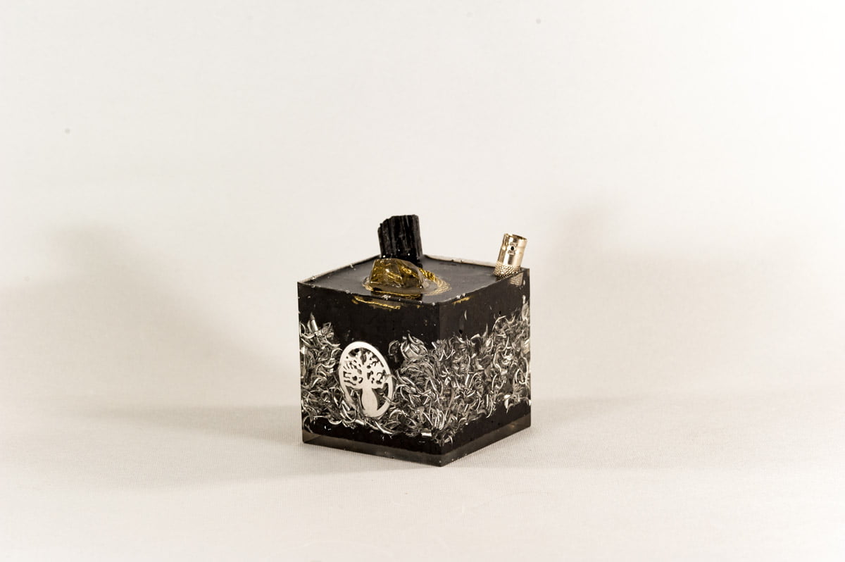 cubo orgonico con albero della vita