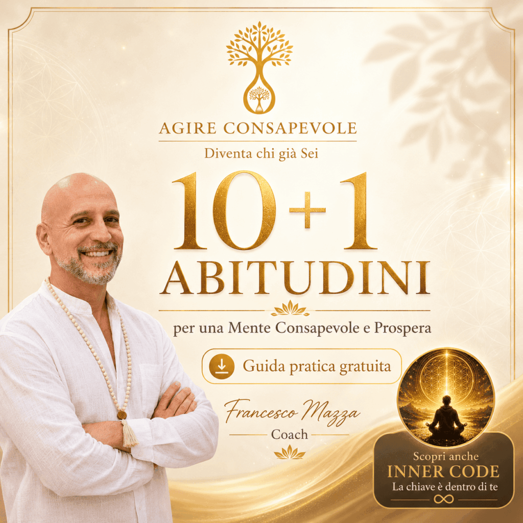 Copertina della guida gratuita 10+1 Abitudini per una Mente Prospera